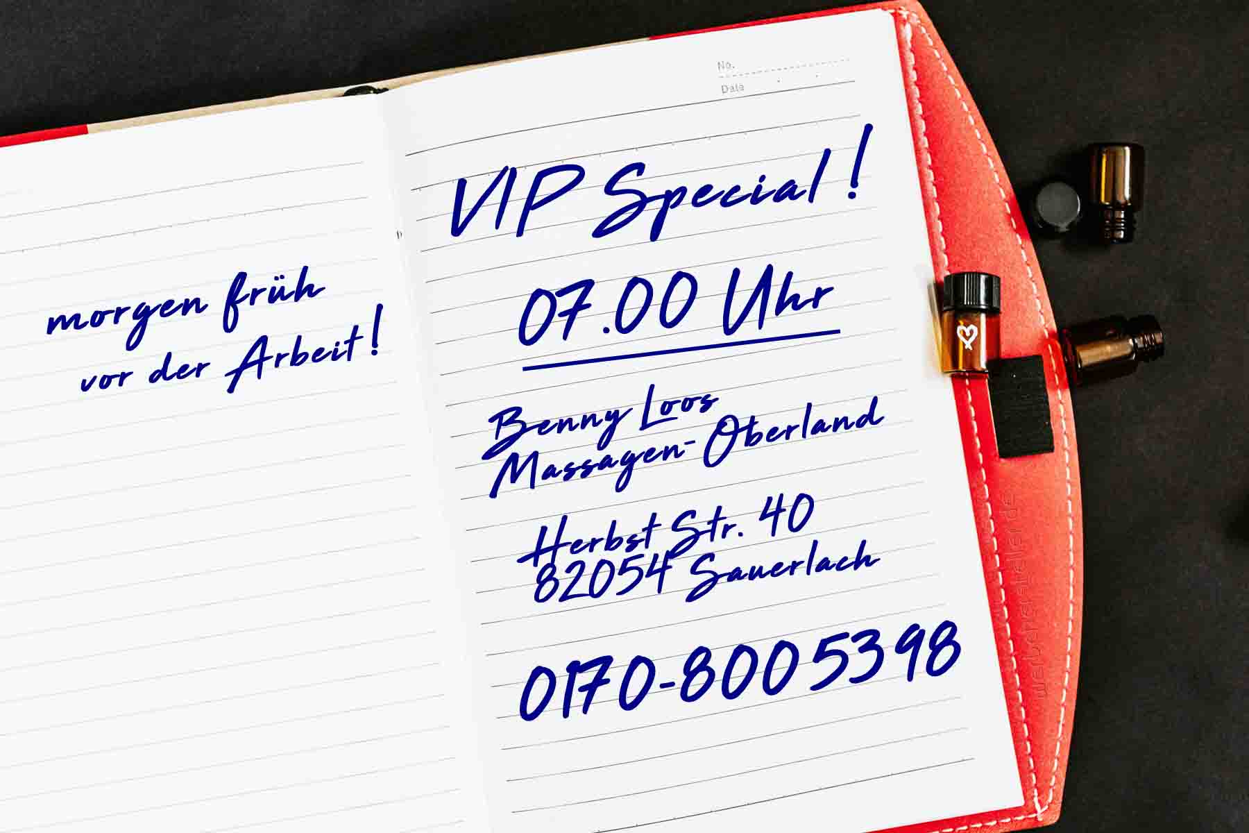 VIP Special Massagen-Oberland - powered by Werbehersteller.de